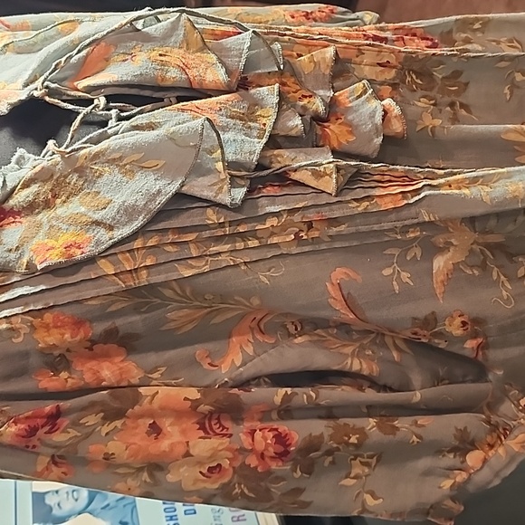 Ralph Lauren Denim and Supply floral ruffled blouse - Picture 3 of 12